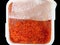 Red caviar background. Salmon roe texture.