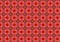 Red Checkered Circles Pattern