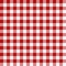 Red checkered texture, restaurant seamless pattern
