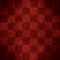 Red chequered pattern texture