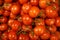 red cherry tomatoes background