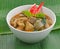 Red chicken curry : Delicious and famous Thailand food