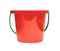 Red children bucket