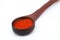 Red Chili Powder in a Wooden Table spoon