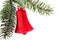 Red Christmas Bell