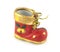 Red Christmas bootee