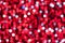 Red Christmas lights background