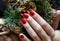 Red Christmas Manicure