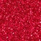 Red Christmas texture from glitter. Seamless square texture.