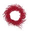 Red Christmas wreath