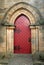 Red Church Door