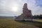 Red Church - large partially preserved late Roman early Byzantine Christian basilica near town of Perushtitsa, Bulgaria