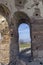 Red Church - large partially preserved late Roman early Byzantine Christian basilica near town of Perushtitsa, Bulgaria