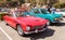 Red classic 1964 Rivolta GT Coupe