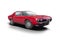 Red classic Alfa Romeo Montreal