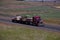 Red Classic Semi-Truck / Loaded Flatbed