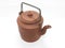 Red Clay Traditional Antique Ethnic Vintage Retro Kettle Tea Pot Photo in White Isolated Background as Graphic Resources 04