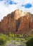 Red cliff from Dhakmar,Upper mustang, Nepal