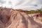 The Red Cliffs  in Arraial dâ€™Aujada, Bahia, Brazil