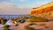 Red cliffs of old hunstanton beach