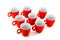 Red coffee mugs