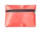 Red coins purse with zip