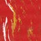 Red color grunge seamless texture with gold spots