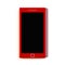 Red colored mobile phone