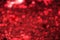 Red colour defocused lights abstract texture background