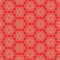 Red colour flowers textile design illustration