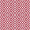 Red concentric diamonds abstract geometric seamless textured pattern background