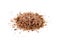 Red copper shavings