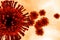 Red Coronavirus Illustration 