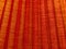Red corrugated fabric texture.Background.