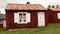 Red Cottage in Gammelstad Kyrkstad near Lulea in Sweden