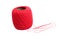 Red cotton spool