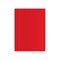 Red cover book, blank cover.