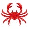 Red crab icon.