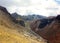 Red Crater on the top of Tongariro Volcano, Tongariro Crossing National Park