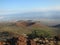 Red craters of Mauna Kea