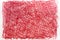 Red crayon drawings on paper background texture