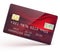 Red credit card