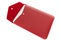 Red credit card case with rfid security