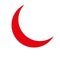 Red Crescent - Moon - logo for healthcare and hospital