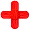 Red cross bandaid