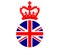 A Red Crown British United Kingdom Emblem