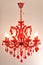 Red Crystal lighting The wedding gift Red Crystal lighting Keepsake Christmas gift Holiday gift Romantic Home Furnishing