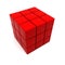 Red cubic structure