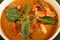 Red curry soup