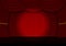 Red curtain opera, cinema or theater stage drapes